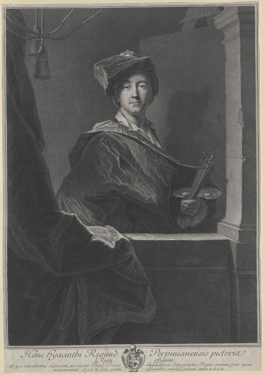 Hyacinthe Rigaud od Artist Unknown
