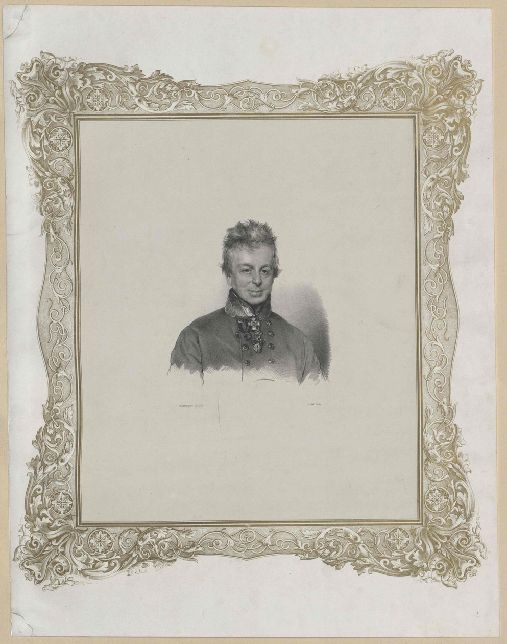 Ignaz hrabě Hardegg-Glatz od Artist Unknown