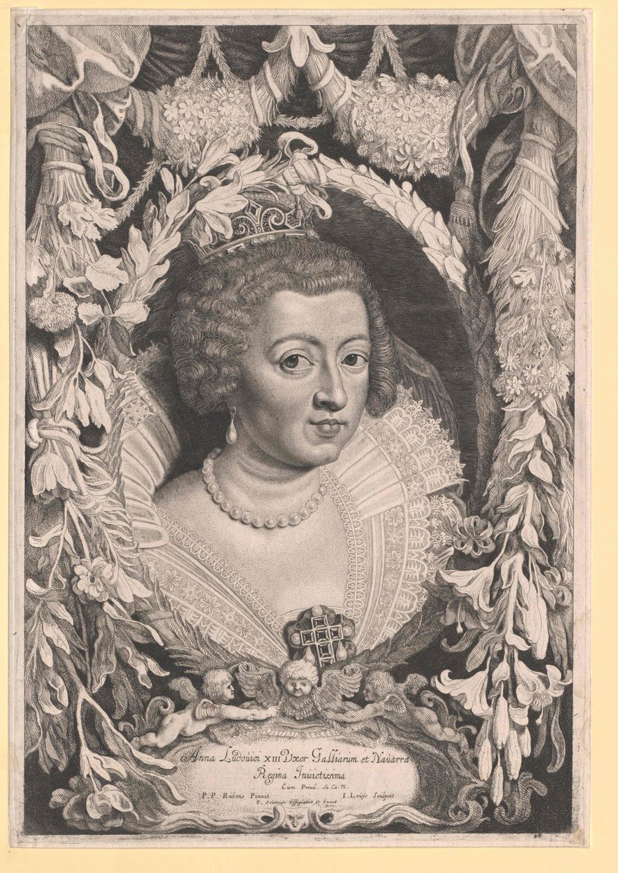 Španělská infantka Anna od Artist Unknown