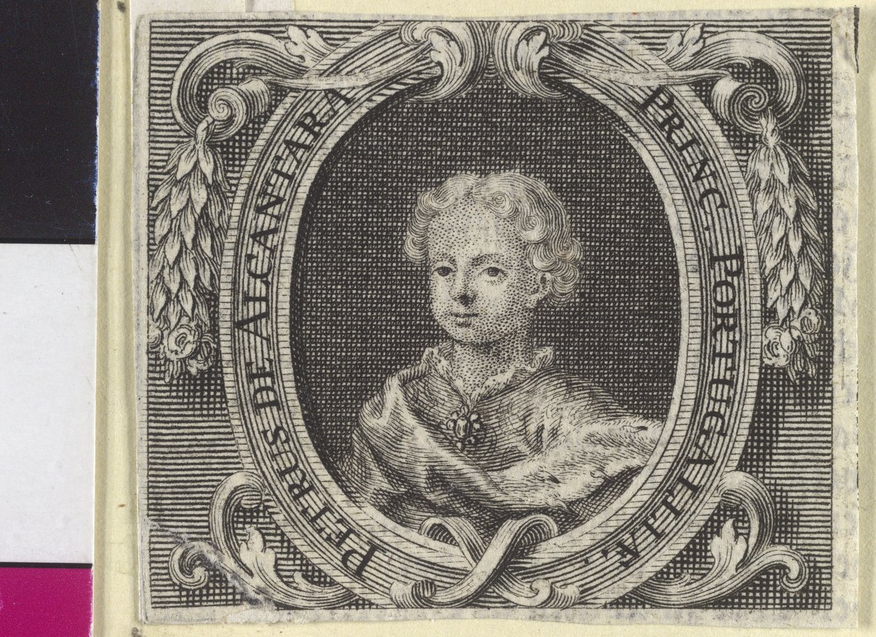 Portugalský infant Petr od Artist Unknown