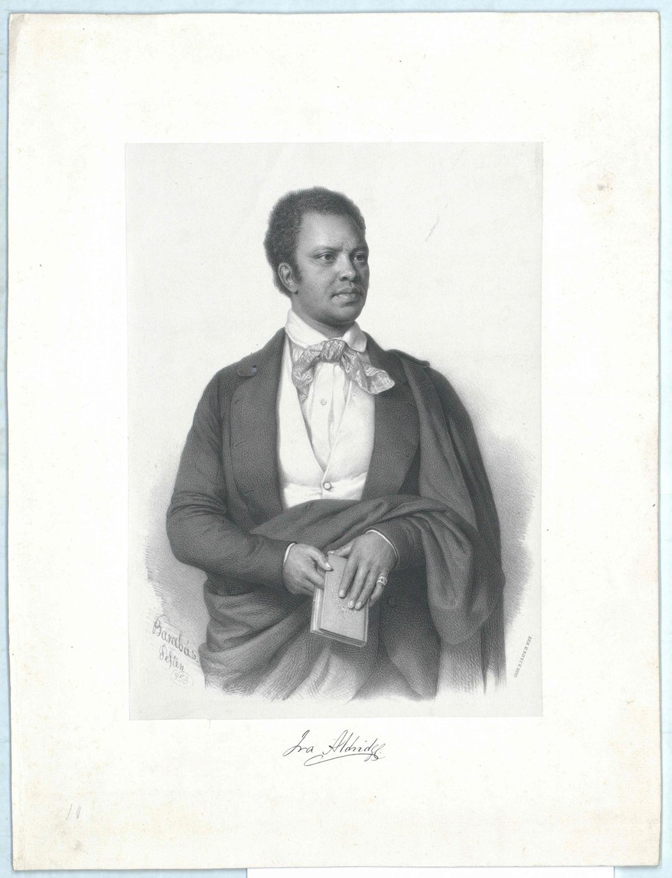 Ira Frederick Aldridge od Artist Unknown