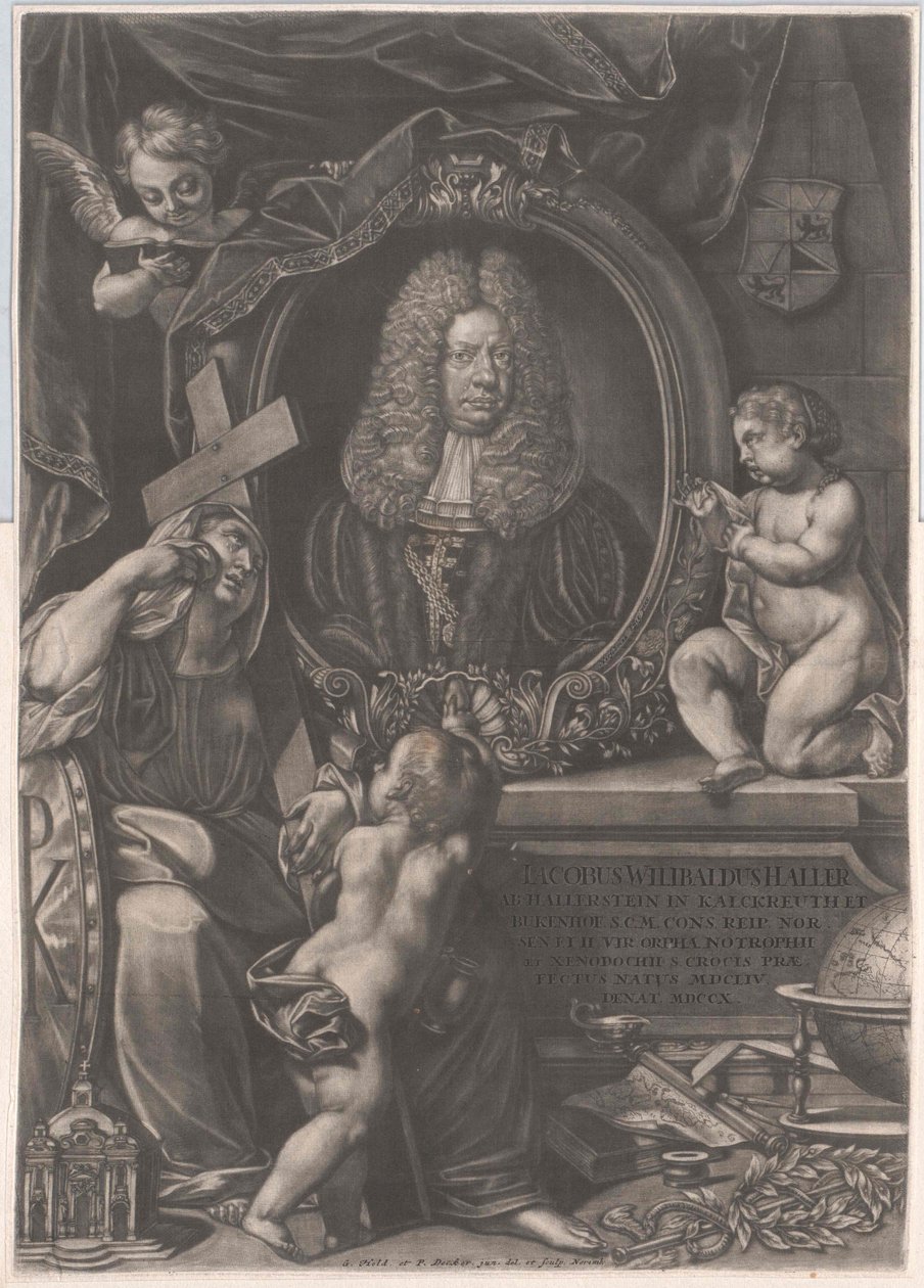 Jacob Wilibald Haller von Hallerstein (tisk) od Artist Unknown