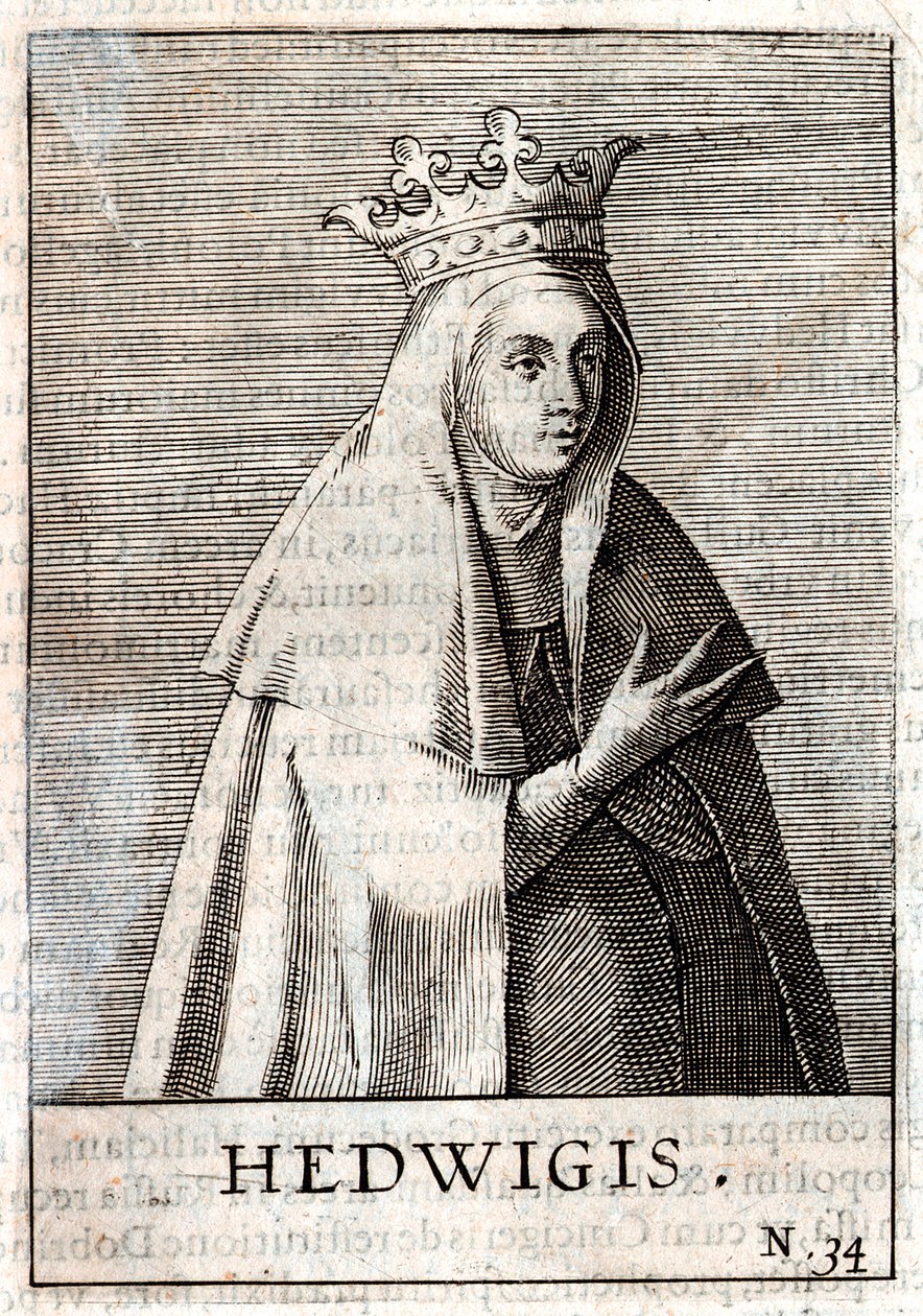 Jadwiga Polská (rytina) od Artist Unknown