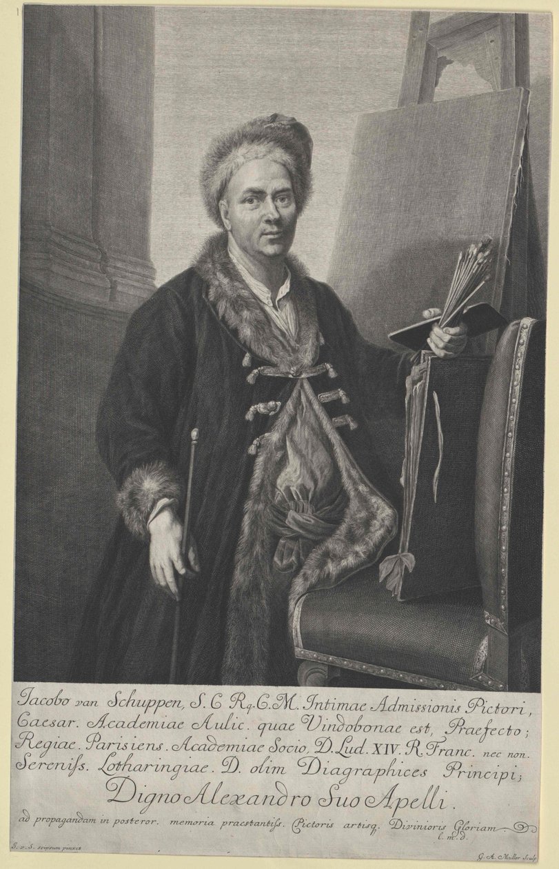 Jakob van Schuppen od Artist Unknown