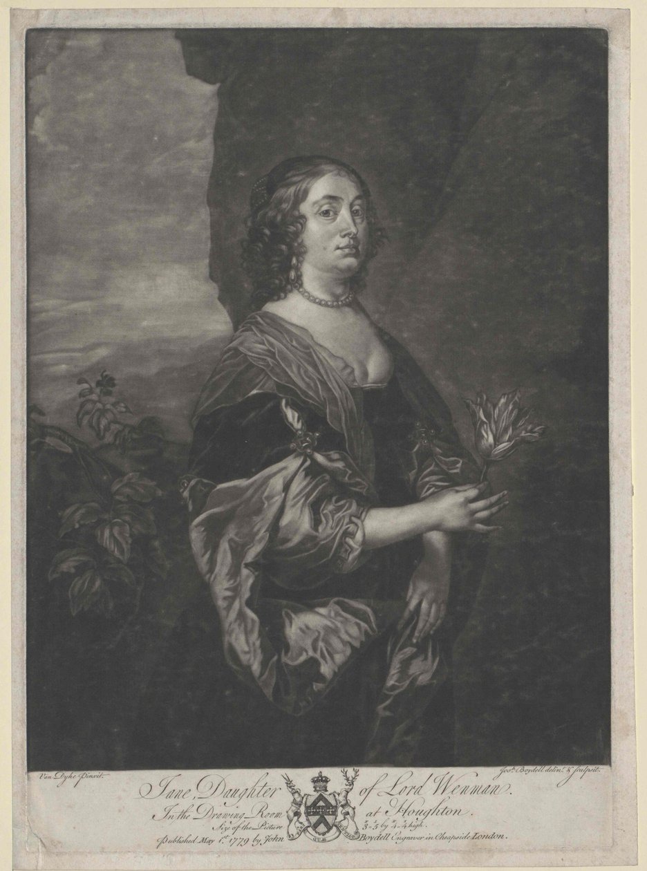 Jane Wenmanová od Artist Unknown