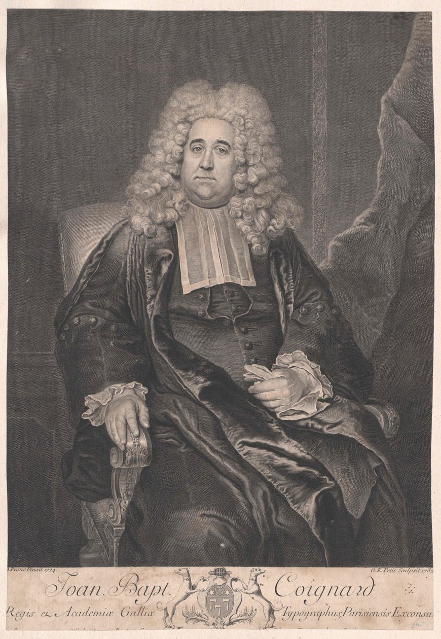 Jean Baptiste Coignard od Artist Unknown
