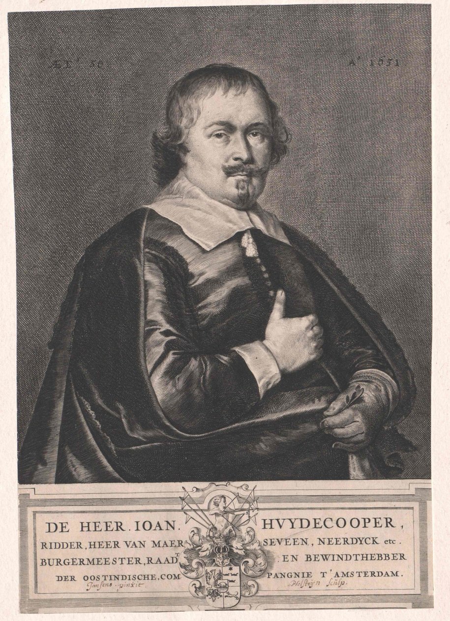 Johan Huydecoper od Artist Unknown