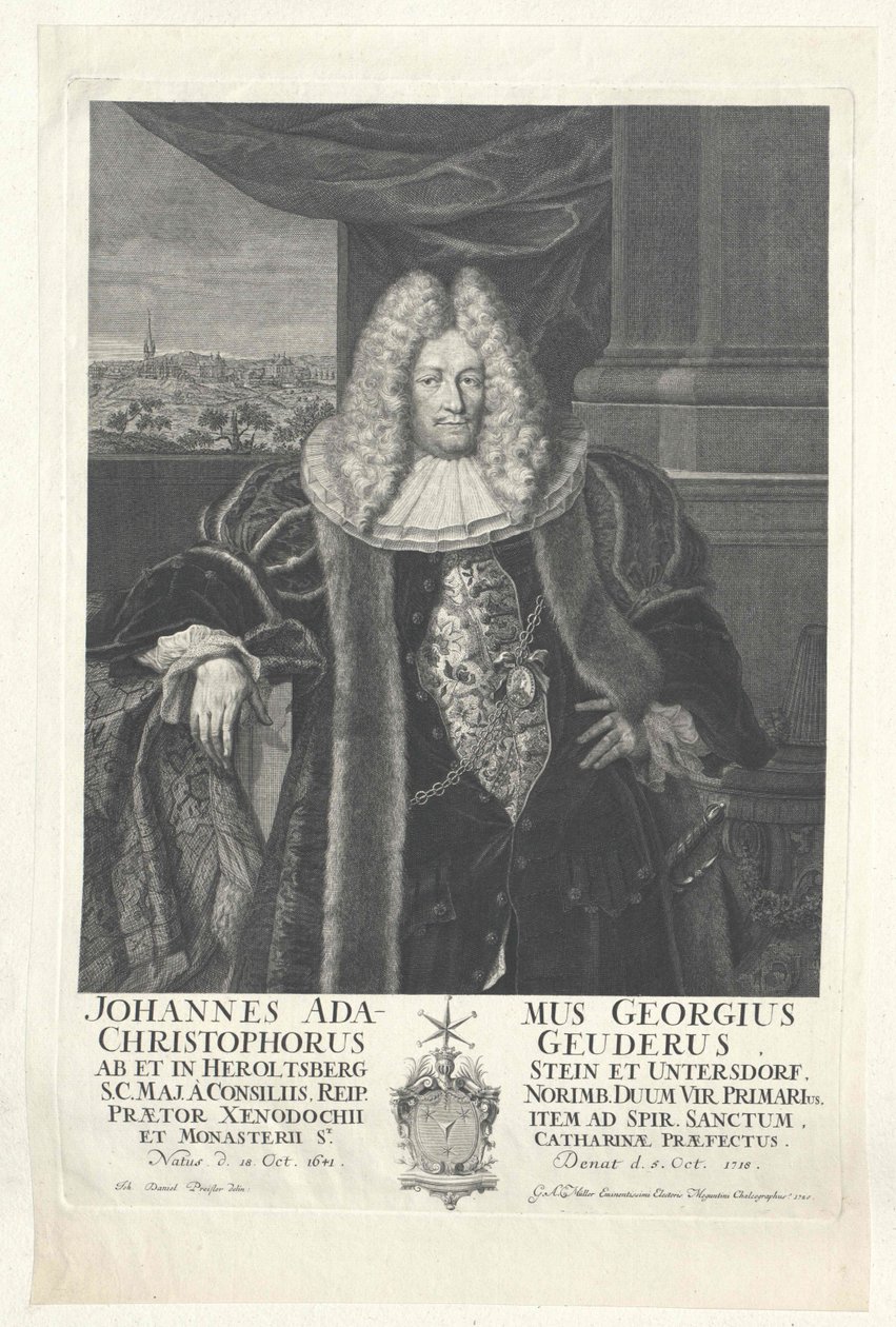 Johann Adam Georg Christoph Geuder von und zu Heroldsberg od Artist Unknown