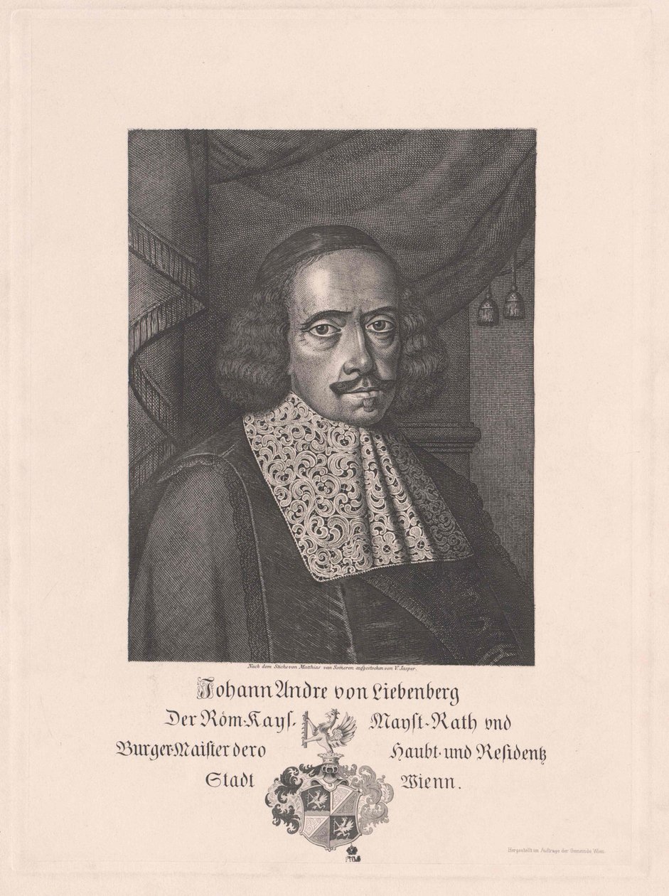 Johann Andreas von Liebenberg (tisk) od Artist Unknown