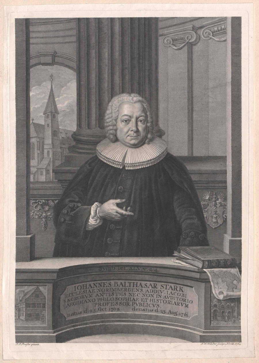 Johann Balthazar Stark od Artist Unknown