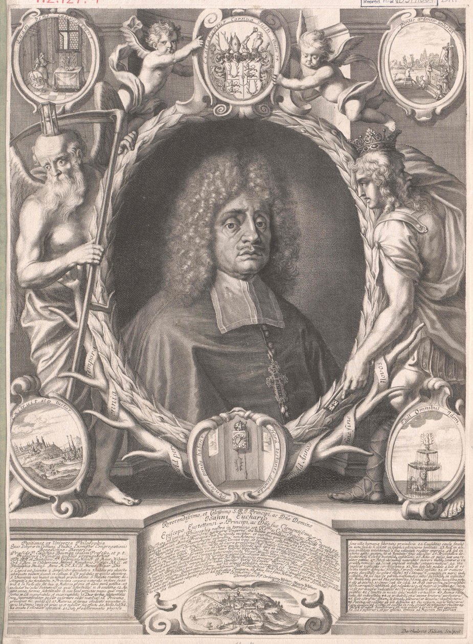 Johann Eucharius baron Schenk von Castell (tisk) od Artist Unknown