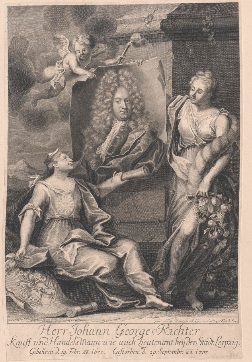 Johann Georg Richter (tisk) od Artist Unknown