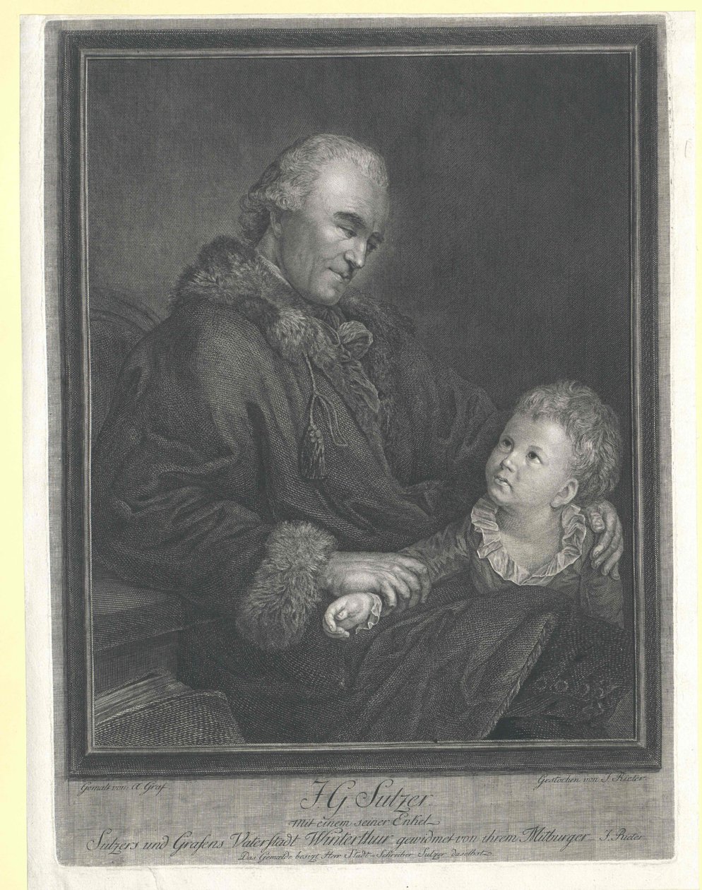 Johann Georg Sulzer od Artist Unknown