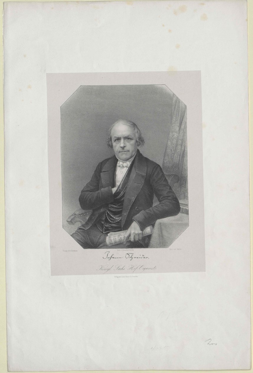 Johann Gottlob Schneider od Artist Unknown