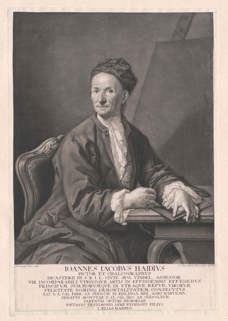 Johann Jakob Haid od Artist Unknown