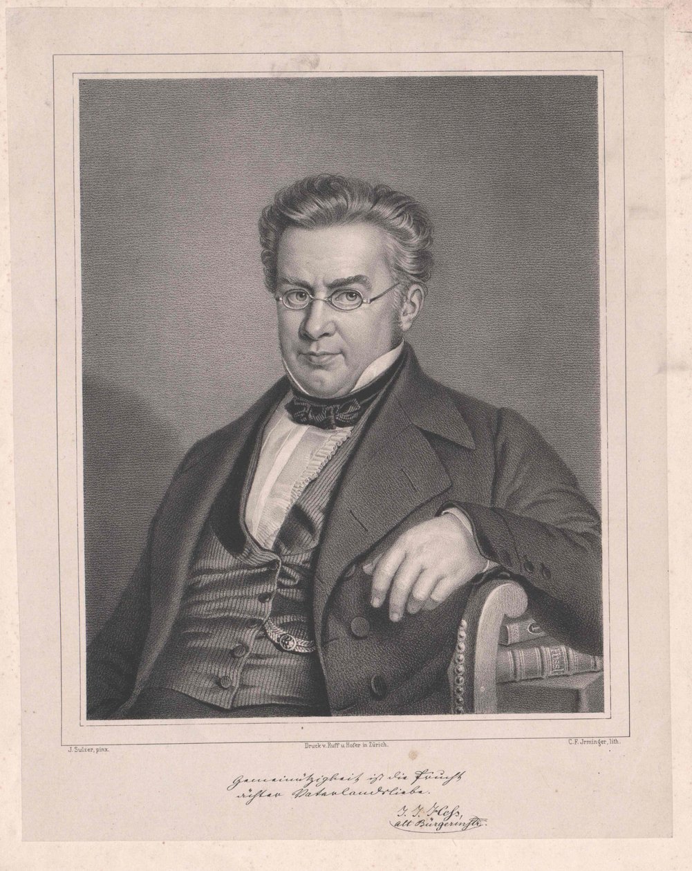 Johann Jakob Hess od Artist Unknown