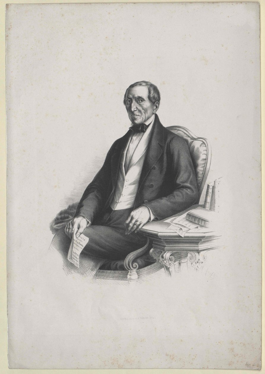 Johann Nepomuk Kanka od Artist Unknown