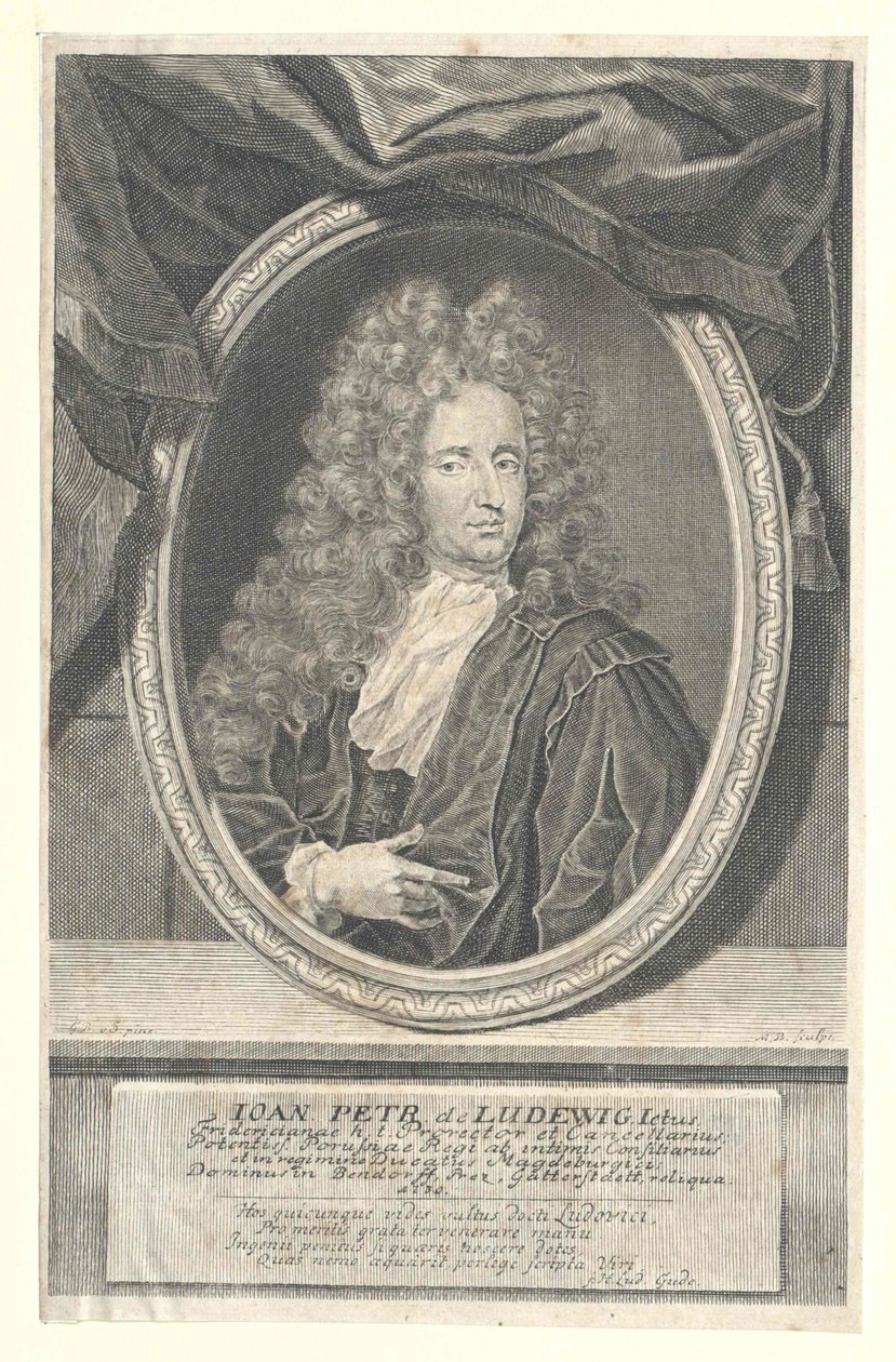 Johann Peter von Ludewig (tisk) od Artist Unknown