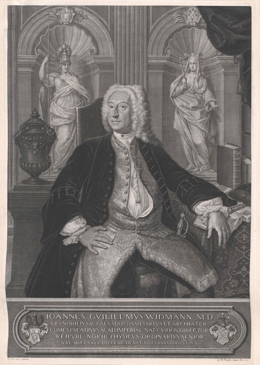 Pan Johann Wilhelm Widmann od Artist Unknown