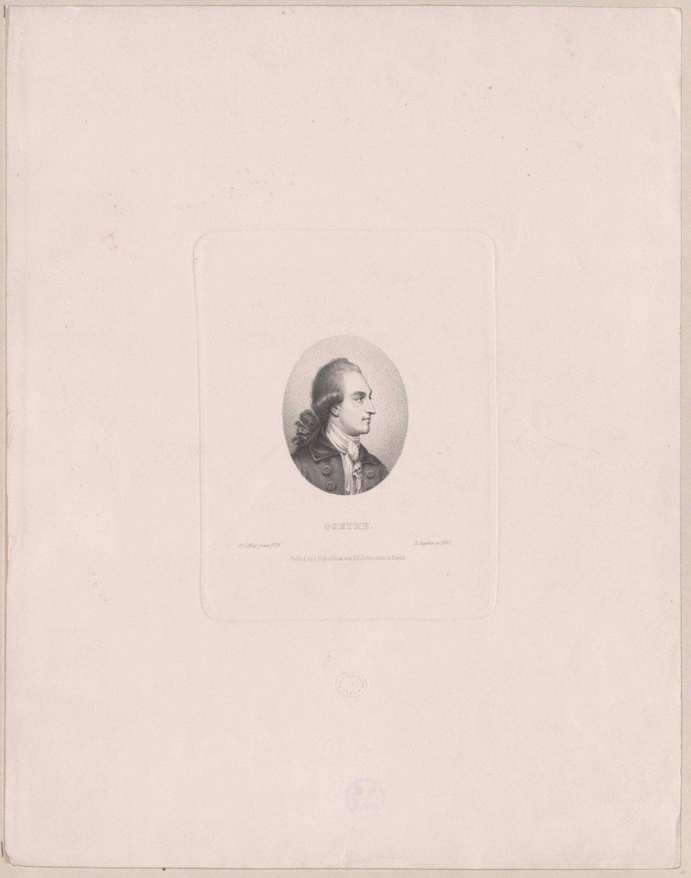 Johann Wolfgang von Goethe od Artist Unknown