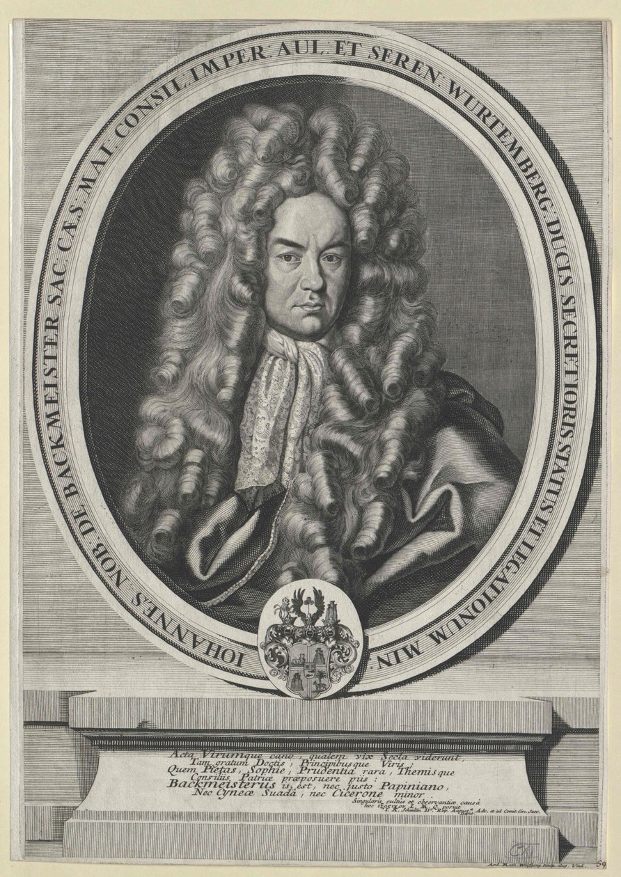 Johannes von Backmeister od Artist Unknown