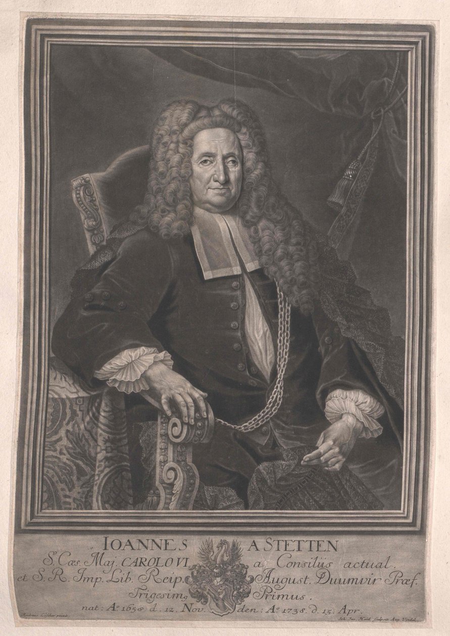 Johannes von Stetten od Artist Unknown