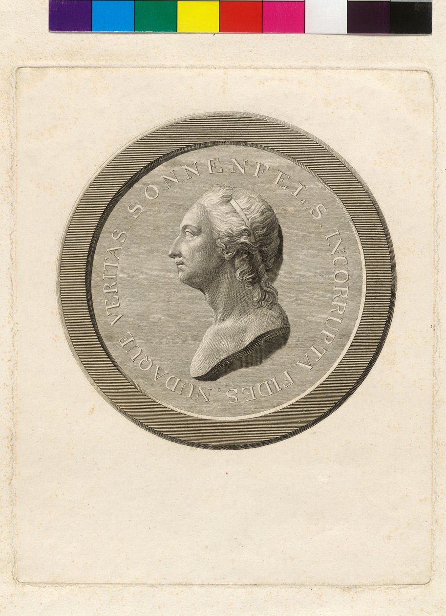 Josef baron z (1733-1817) Sonnenfelsu od Artist Unknown