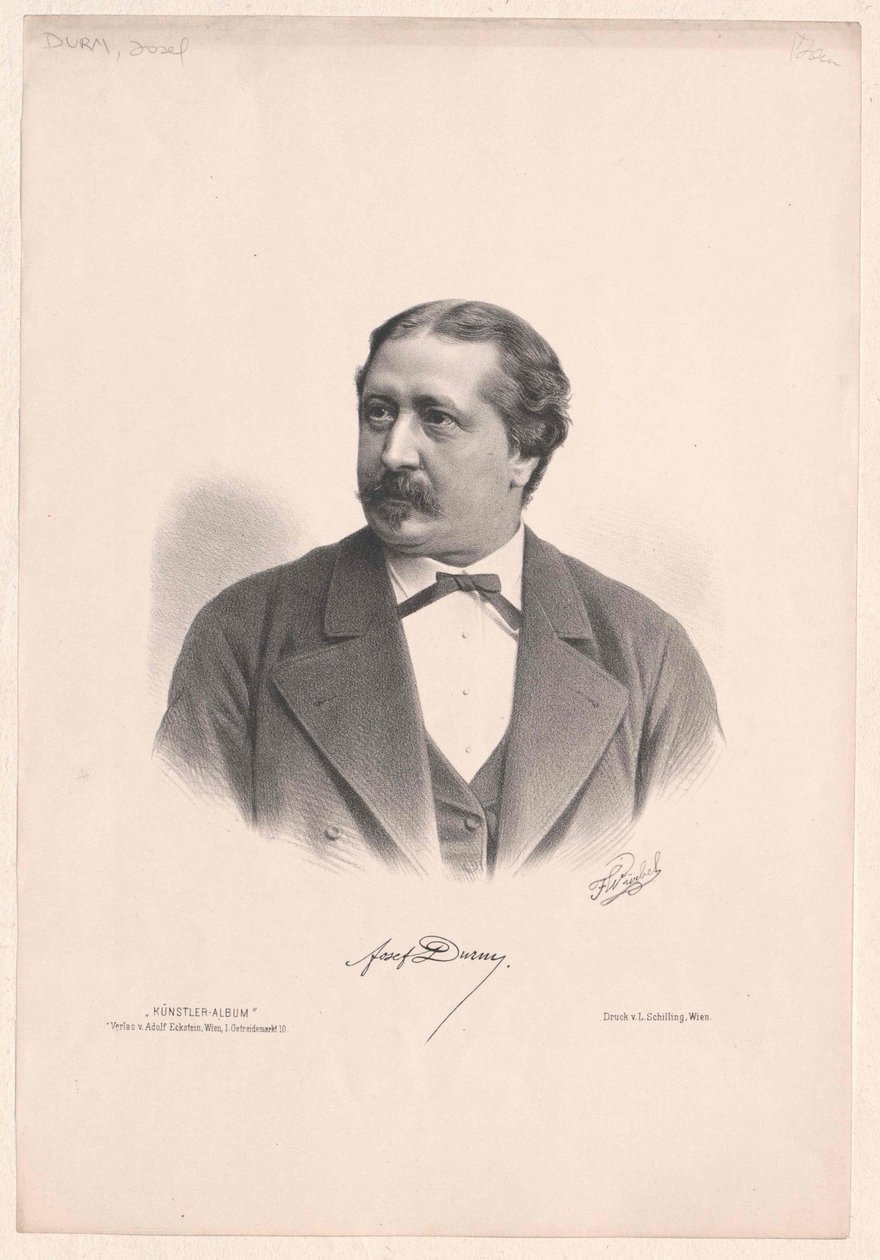 Joseph Durm (tisk) od Artist Unknown