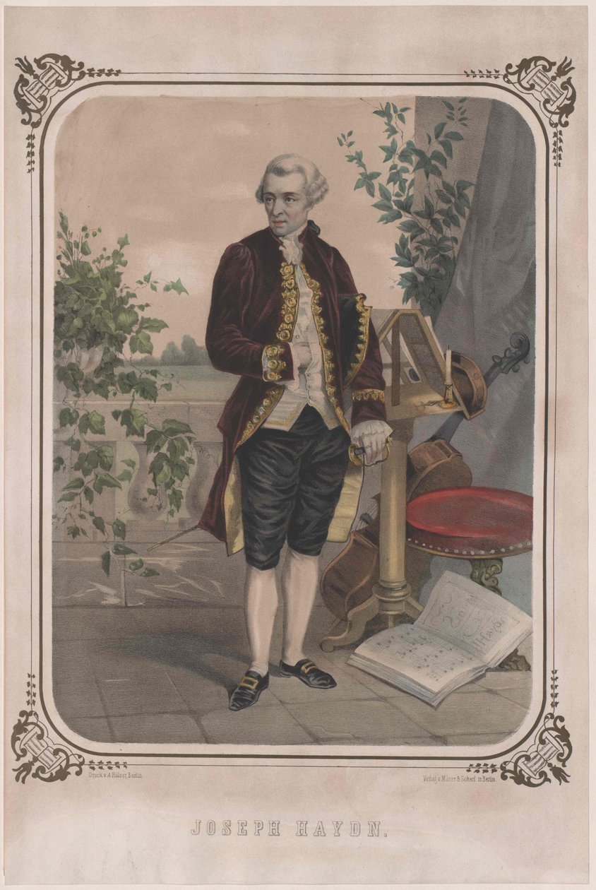 Joseph Haydn od Artist Unknown