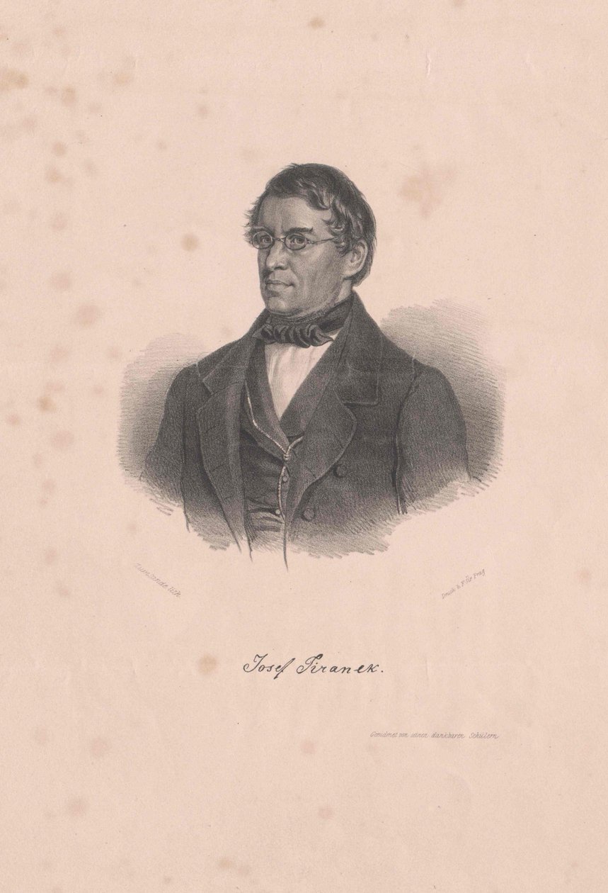 Joseph Jiranek (tisk) od Artist Unknown