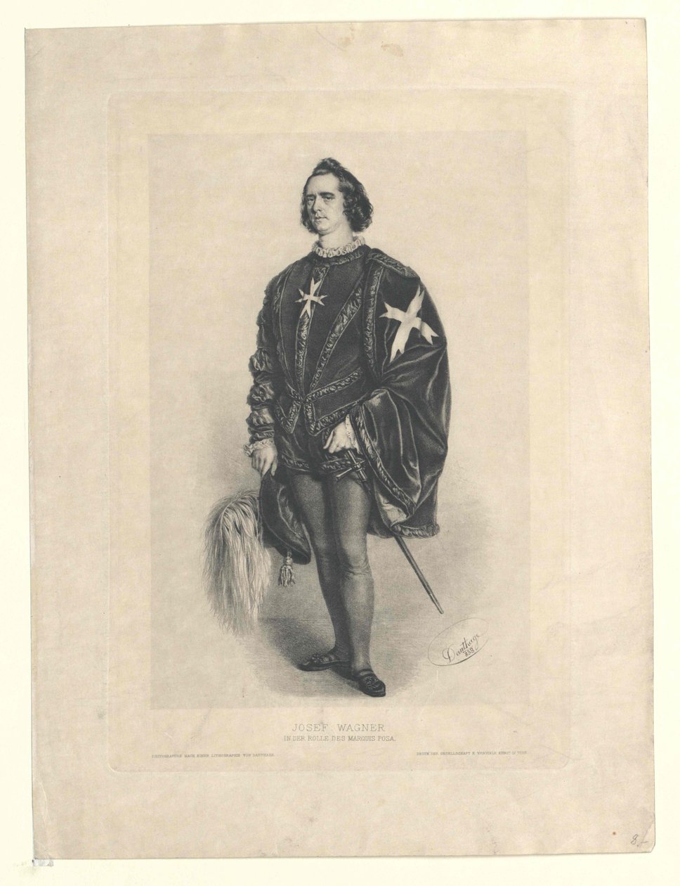 Joseph Wagner od Artist Unknown