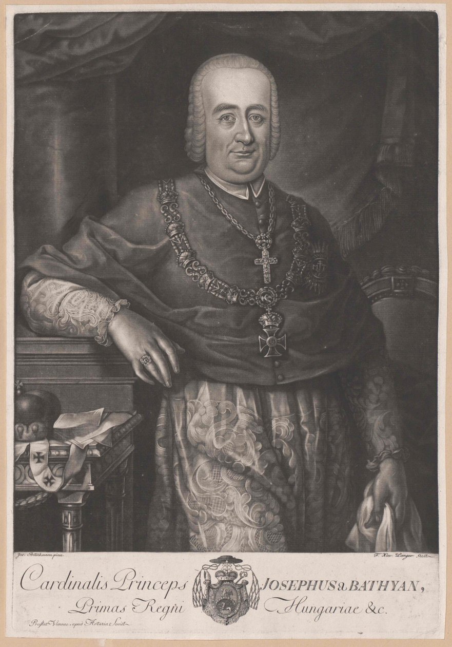 Josef hrabě Batthyány z Nemet-Ujvaru od Artist Unknown