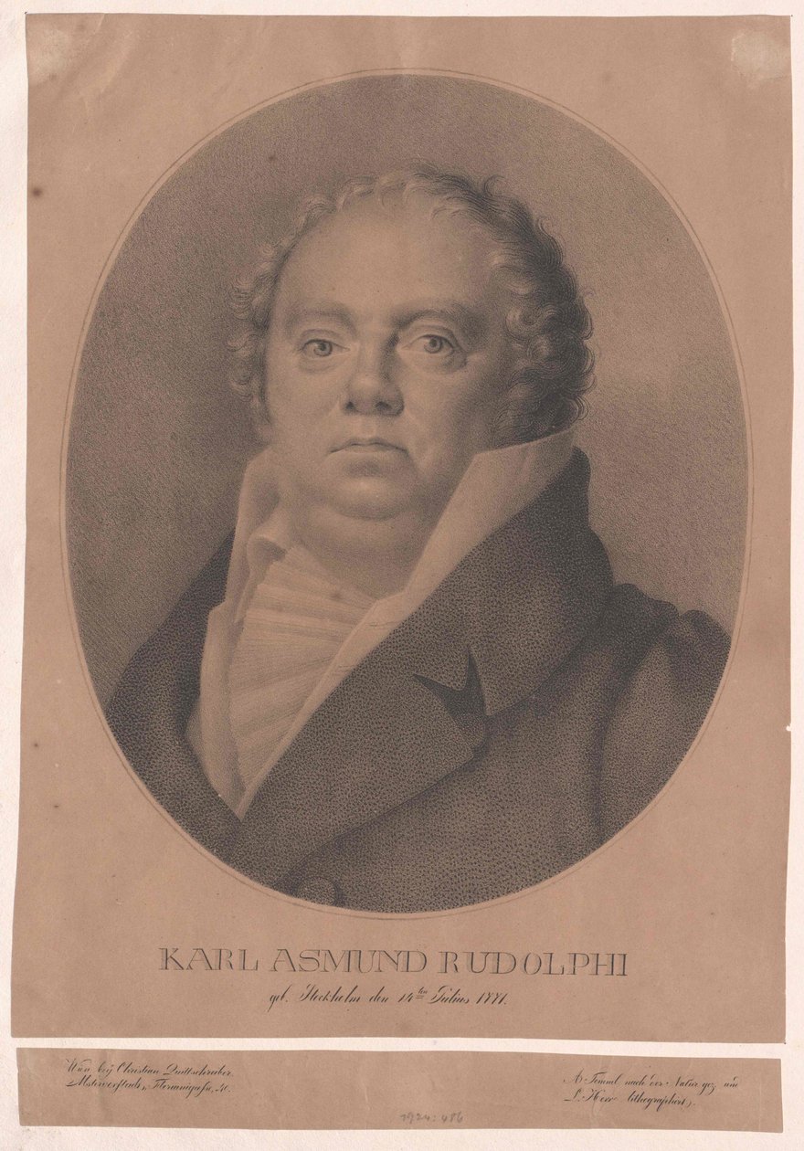 Karl Asmund Rudolphi od Artist Unknown