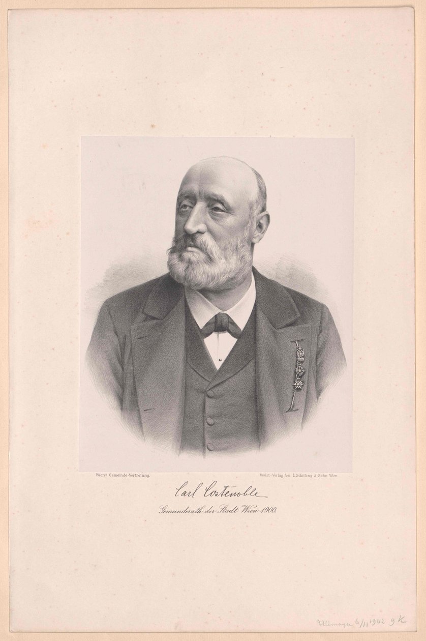 Karl Costenoble od Artist Unknown