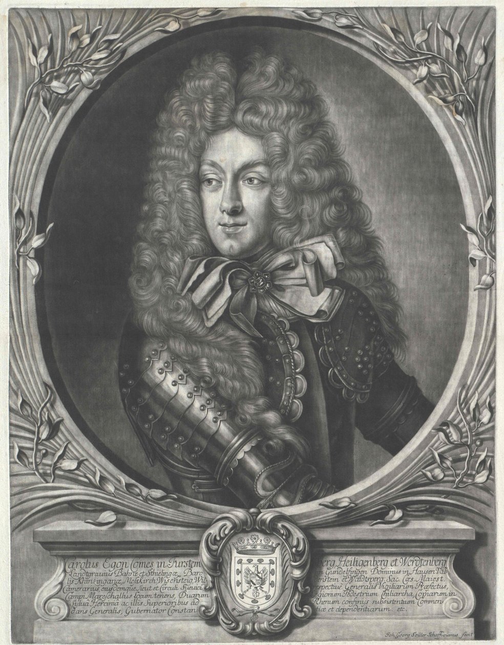 Karl Egon hrabě von Fuerstenberg od Artist Unknown