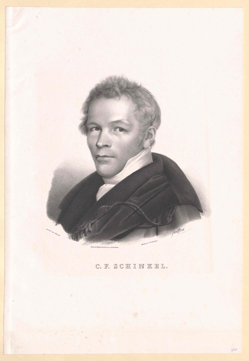 Karl Friedrich Schinkel od Artist Unknown