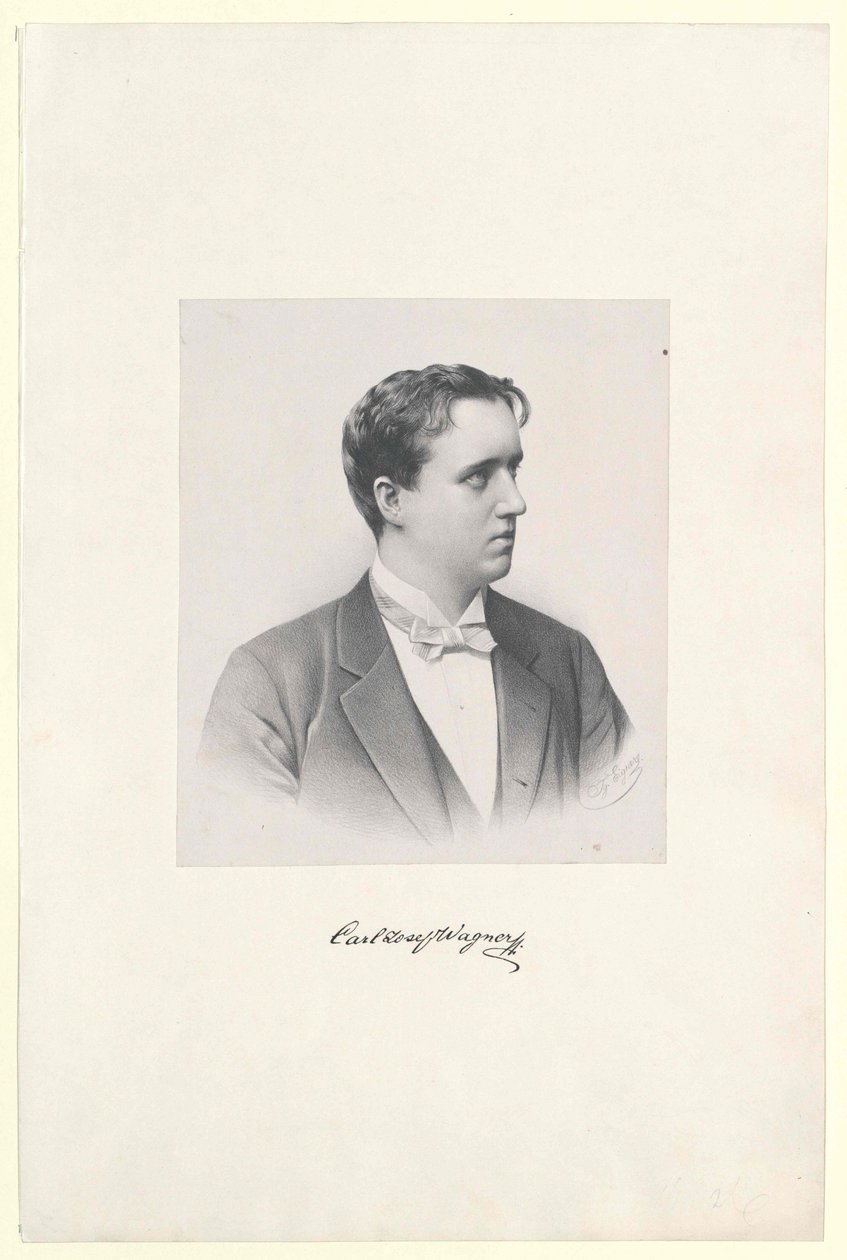 Karl Joseph Wagner od Artist Unknown