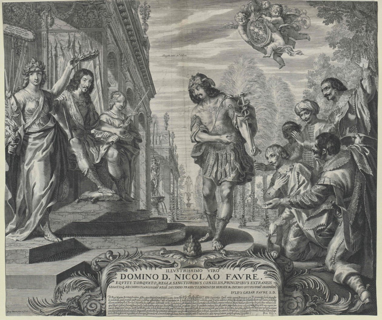Francouzský král Ludvík XIII. od Artist Unknown