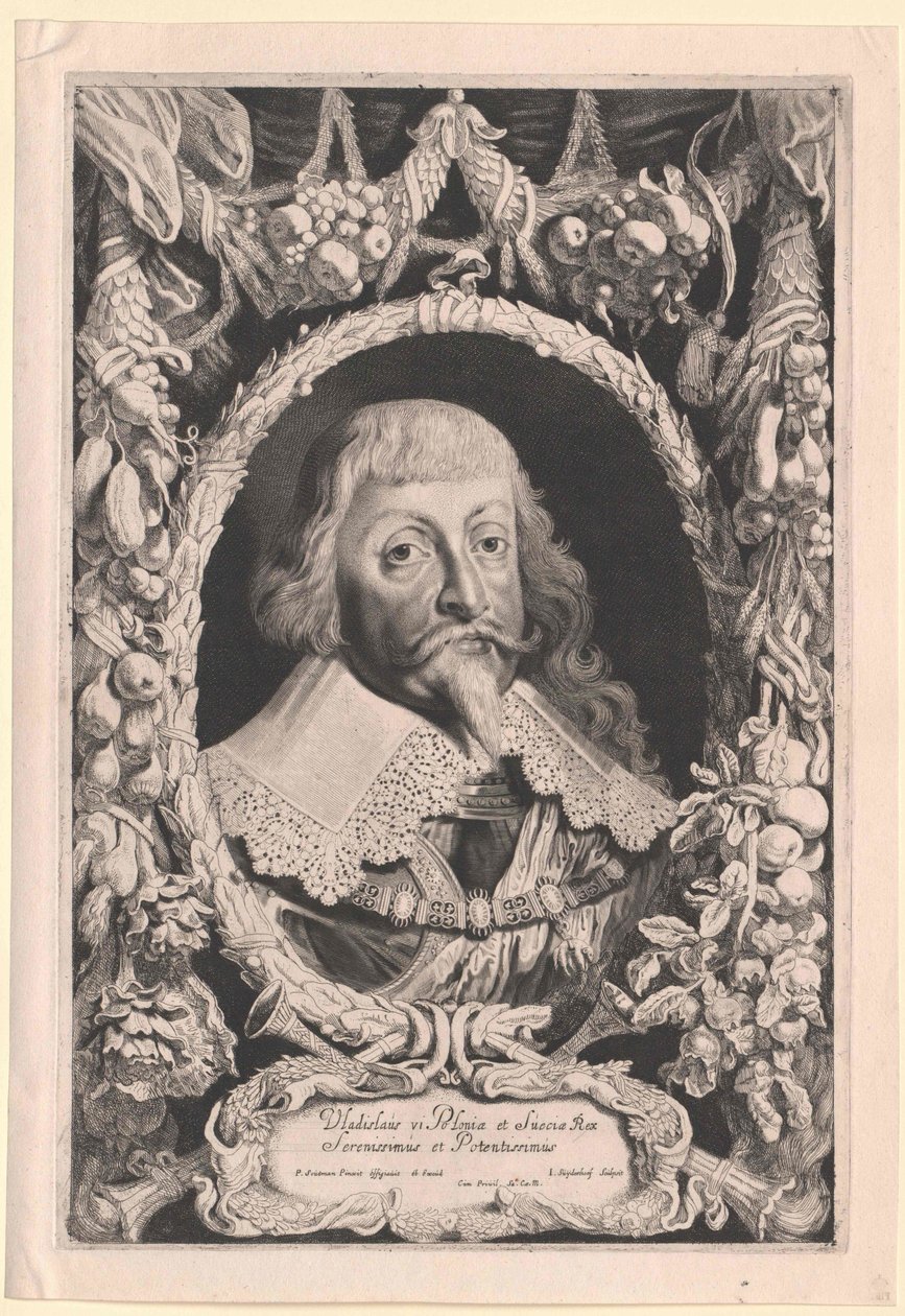 Polský král Vladislav IV Zikmund od Artist Unknown