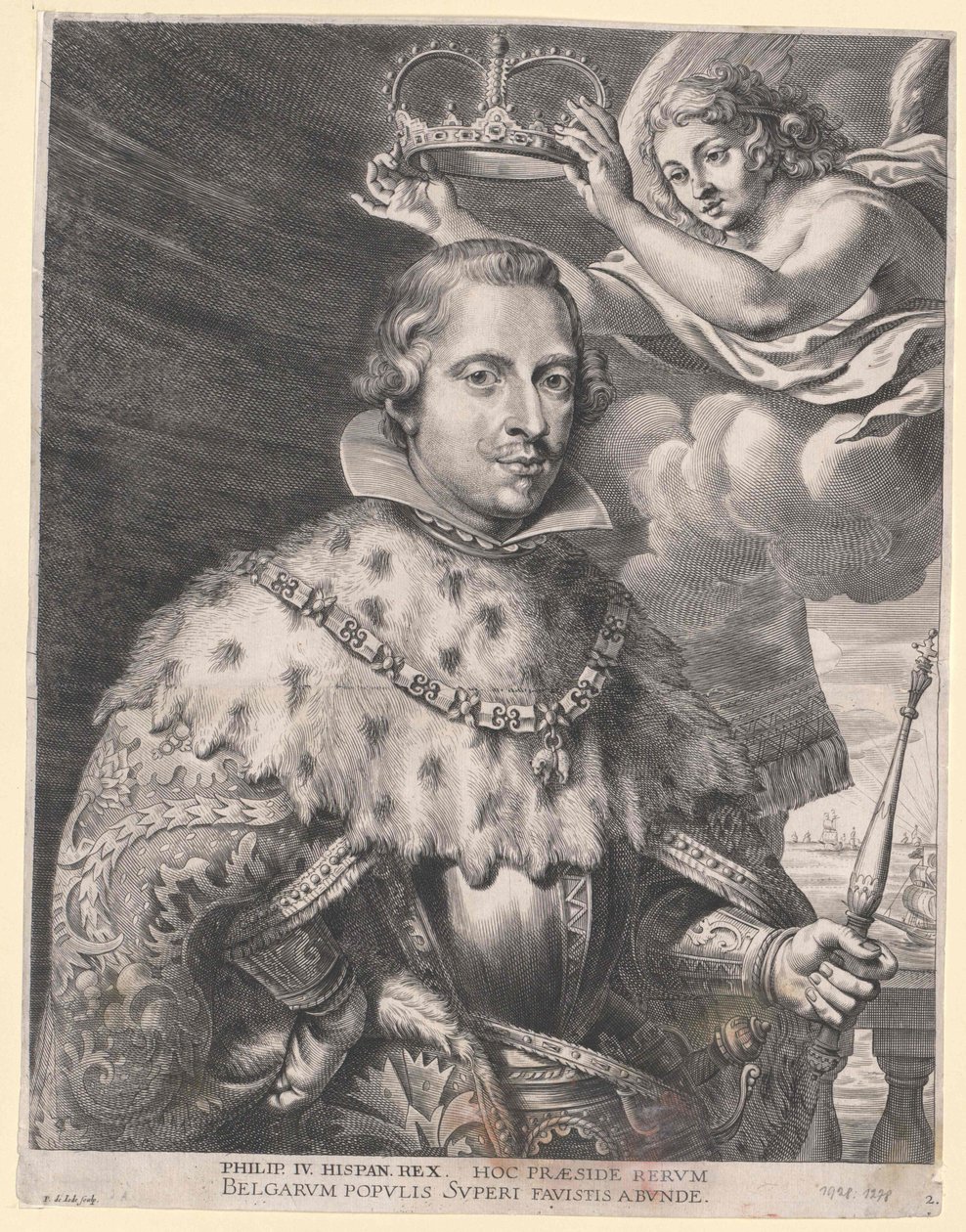 Španělský král Filip IV. od Artist Unknown