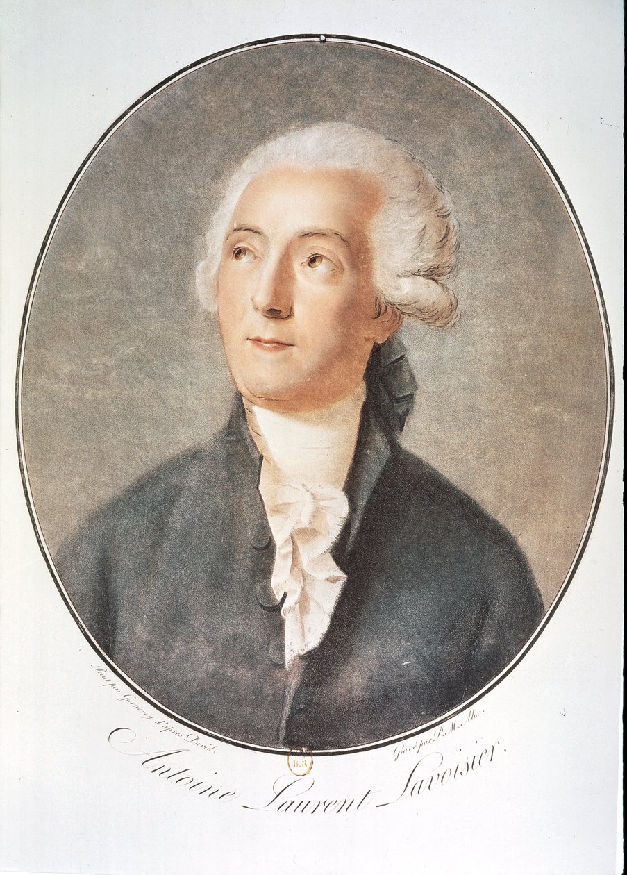 LAVOISIER Antoine-Laurent de: Francouzský francouzský malíř a grafik od Artist Unknown
