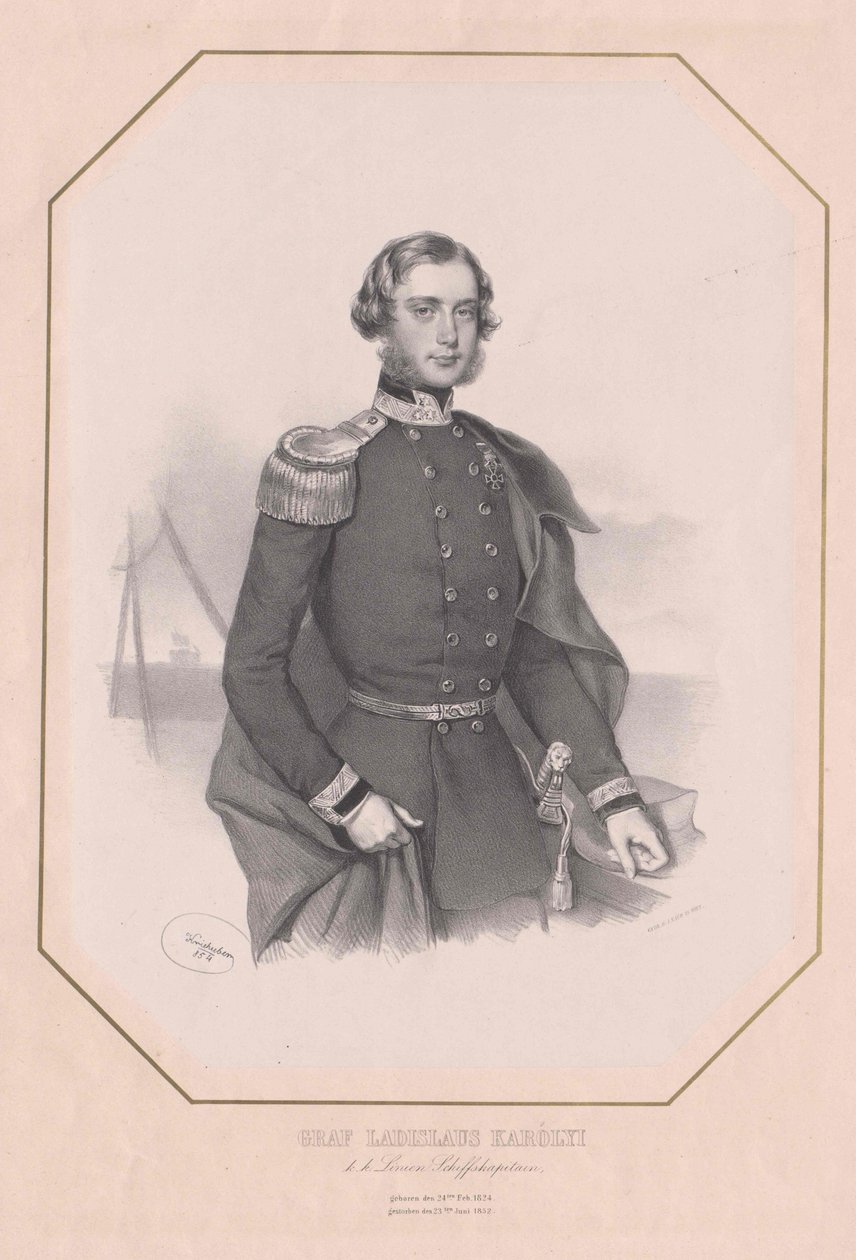 Ladislav hrabě Karolyi z Nagy-Karoly od Artist Unknown