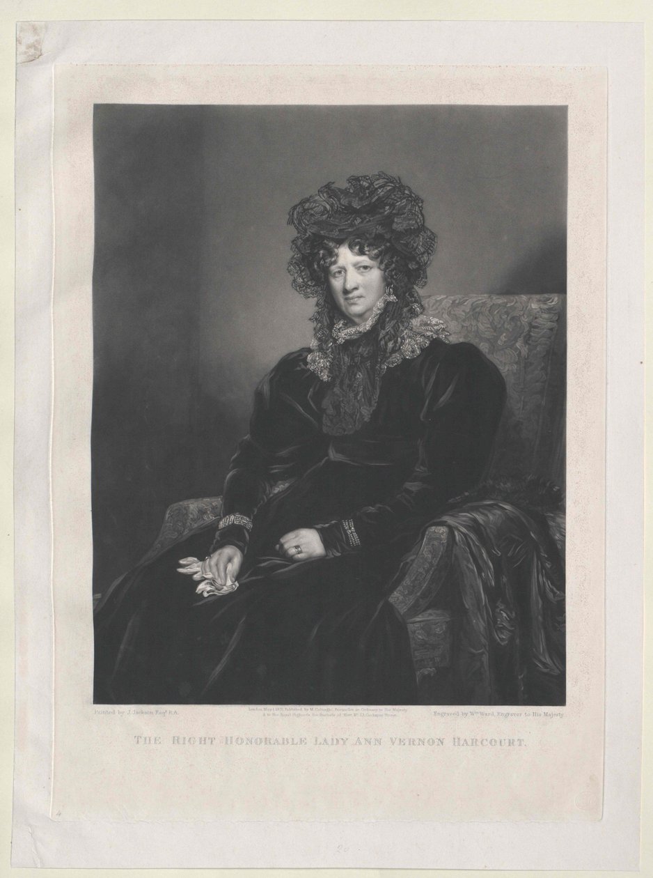 Lady Anne Leveson-Gower od Artist Unknown