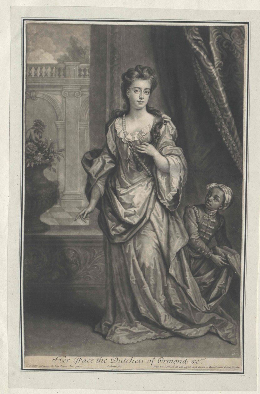 Lady Maria Somerset od Artist Unknown
