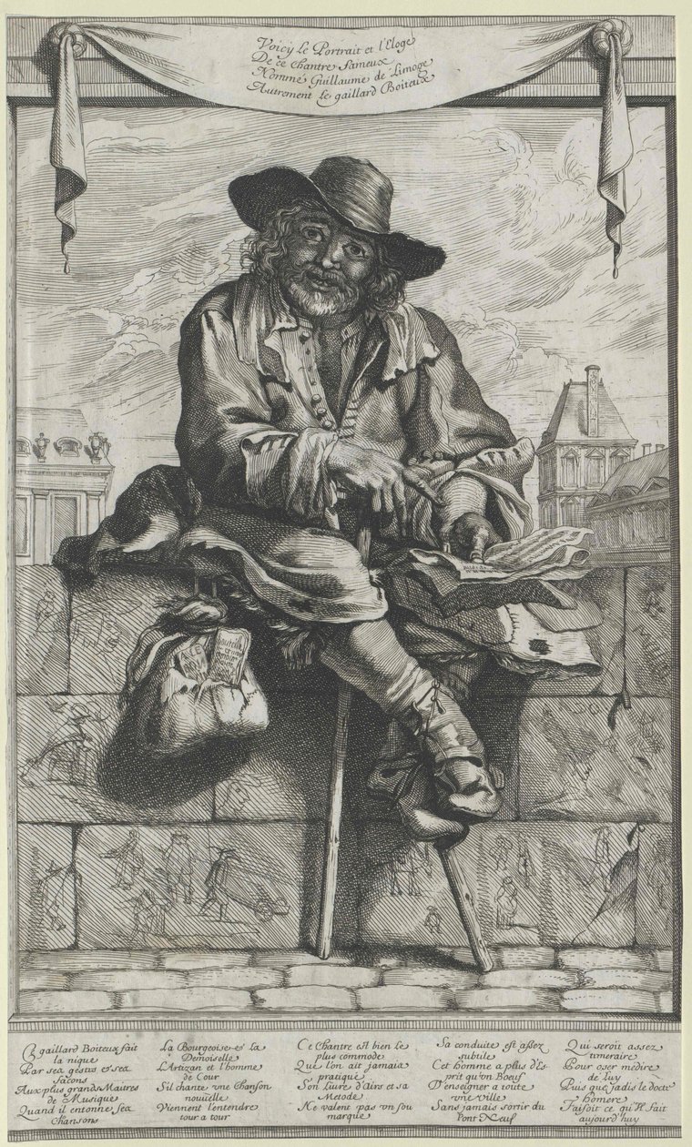 Le Gaillard Boiteaux od Artist Unknown