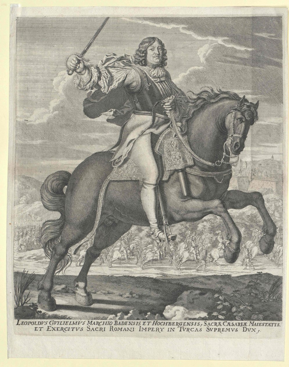 Leopold Vilém I. Bádensko-Bádenský od Artist Unknown