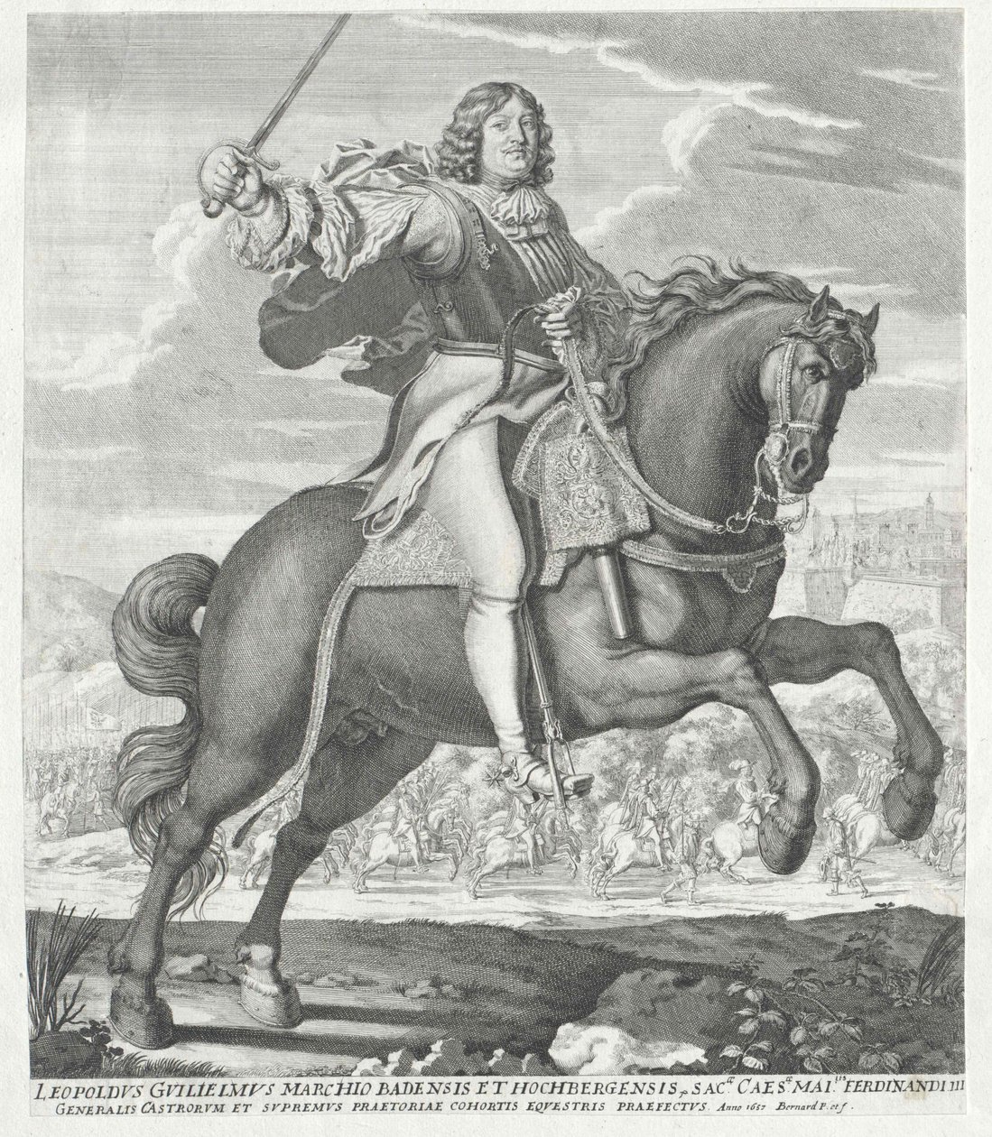 Leopold Vilém I. Bádensko-Bádenský od Artist Unknown