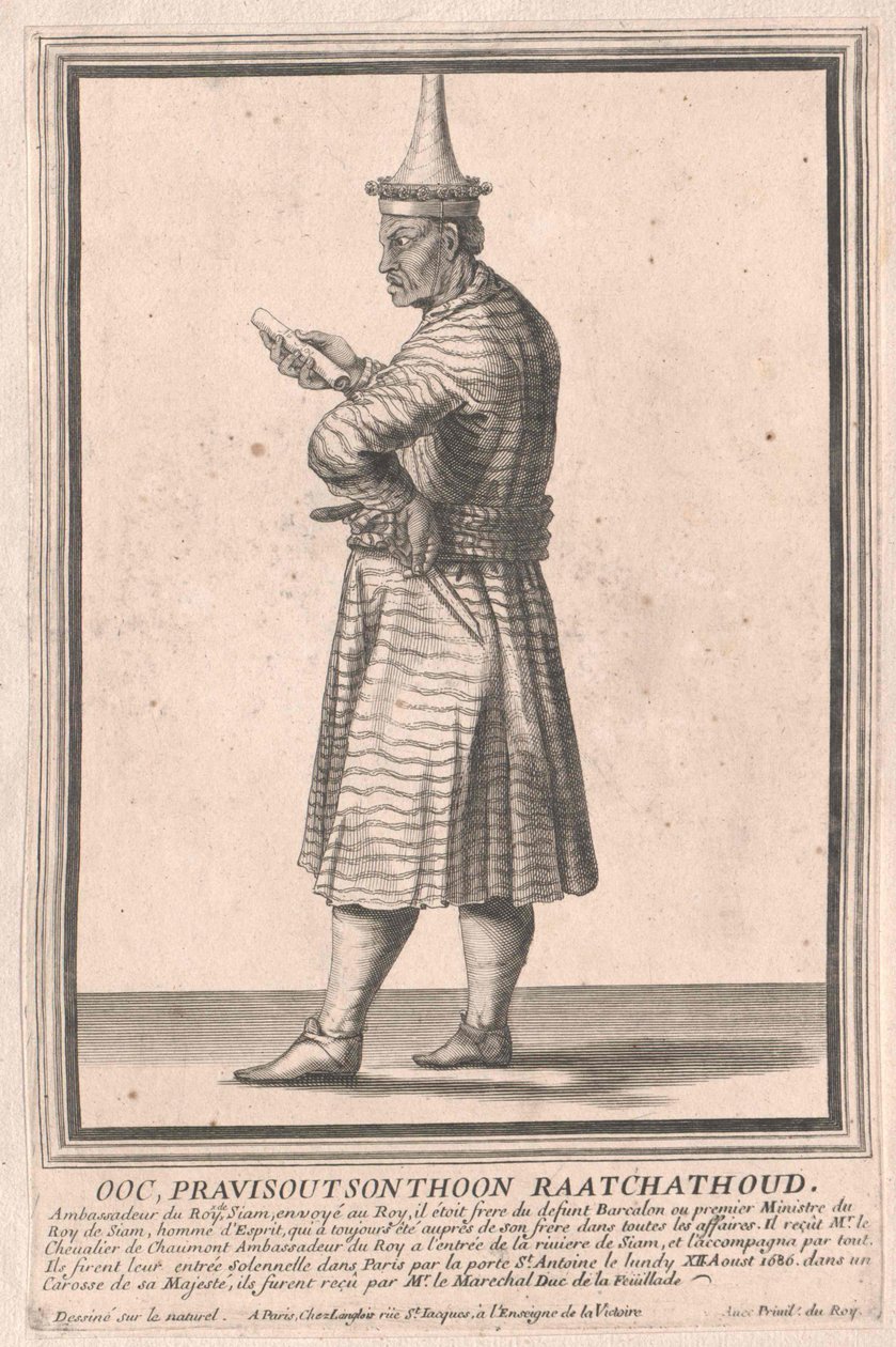 Žil kolem roku 1686 Také Pravissotsonthoon Raatchatud od Artist Unknown