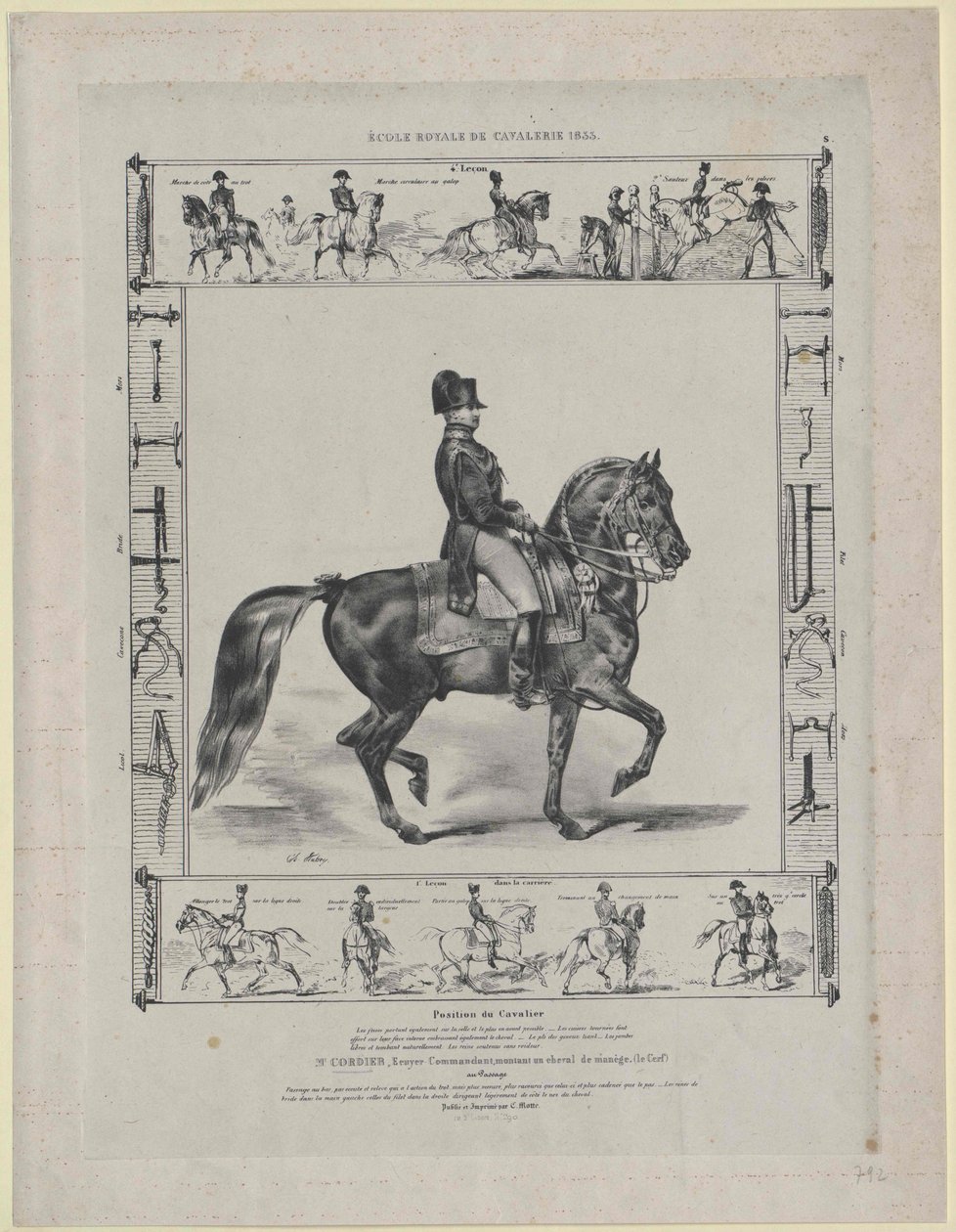 Žil kolem roku 1833 Cordier od Artist Unknown