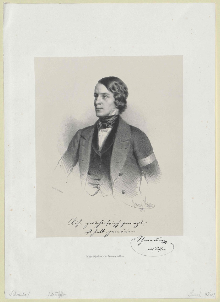 Žil kolem roku 1848 Schneider od Artist Unknown